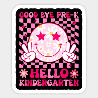 Goodbye Prek Hello Kindergarten Sticker